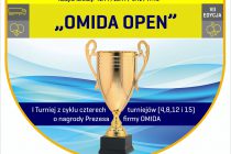 IV Turniej tenisa stołowego dla Amatorów i Weteranów „OMIDA OPEN” – 5 listopada 2022 r. godz. 15.45, Hala MRKS Gdańsk ul. Meissnera 1